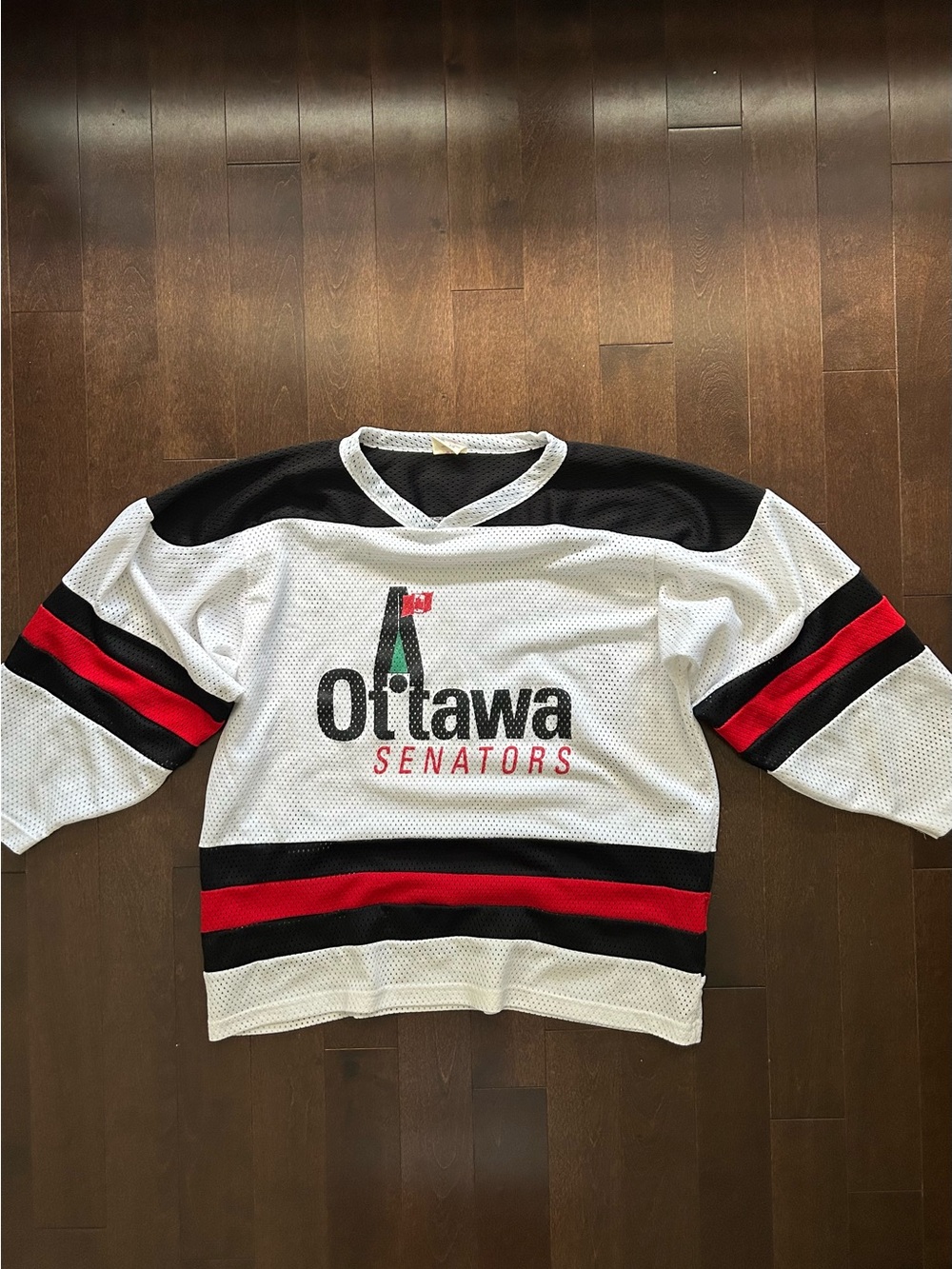 Vintage Ottawa Senators Peace Tower 90’s NHL Hockey Jersey Pre Expansion RARE